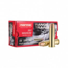 Norma 357 MAG 158gr FMJ - New Brass - 50rd Box