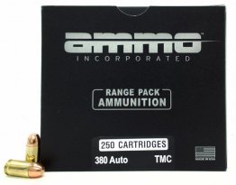 Ammo Inc 380 Auto 124gr TMC-FP 250rd Range Pack