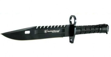 S&W SPECIAL OPS M-9 Bayonet 7.8" Fixed Blade Black