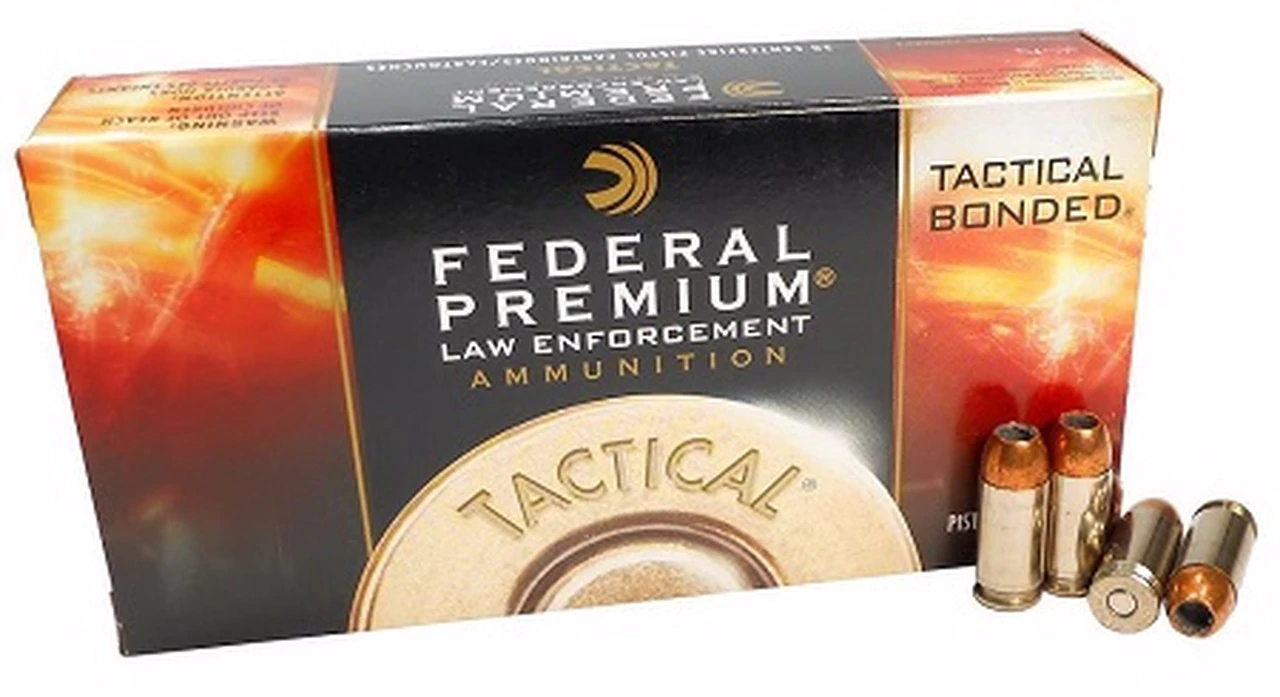 Federal Law Enforcement 40 S&W Ammunition 155 Grain LE40T2 Tactical Hollow Point 50 Rounds