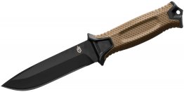 Gerber StrongArm Fixed 4.8" Black Plain Blade, Coyote