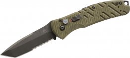 Gerber Propel Downrange Auto Folding Knife 3.5" S30V Black Combo Blade, OD Green G10 Handles