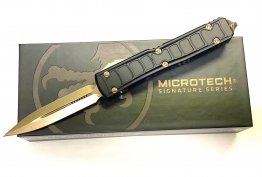 Microtech D/E Step Side Standard Bronze Signature Series