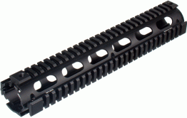 UTG PRO Model 4/15 Rifle Length Quad Rail System - Black
