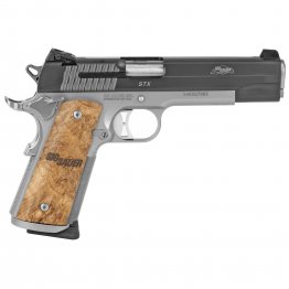 Sig Sauer, 1911, STX, Single Action Only, Semi-automatic, Metal Frame Pistol, Full Size, 45 ACP, 5" Barrel