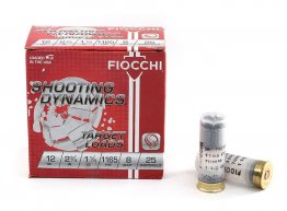 Fiocchi 12SD18L8 Shooting Dynamics Target Load 12 Gauge 2.75" 1 1/8 oz 8 Shot 25rd