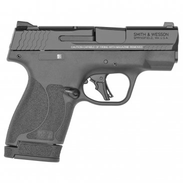 Smith & Wesson, Shield Plus, Striker Fired, Micro-Compact, 9MM, 3.1" Barrel,Thumb Safety, Flat Face Trigger, 2 Mags, 1-10Rd 1-13Rd, Black
