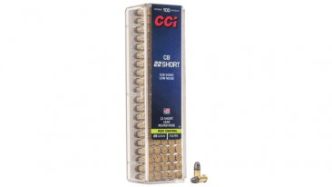 CCI Ammunition CB .22 Short 29 grain Lead Round Nose Rimfire Ammunition 26 Caliber: .22 Short, Number of Rounds: 100