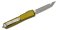 Microtech 123-12APOD Ultratech AUTO OTF Knife 3.46" Apocalyptic Tanto Serrated Blade, OD Green Aluminum Handle