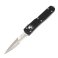 Microtech 120-11 AP Ultratech Bayonet, Black Handle, Apocalyptic Part Serrated