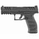 Walther, PDP, Optics Ready, Semi-automatic, Polymer Frame, Striker Fired, Full Size Frame, 9MM, 4.5" Barrel, Adjustable Rear Sight, Black, 18Rd